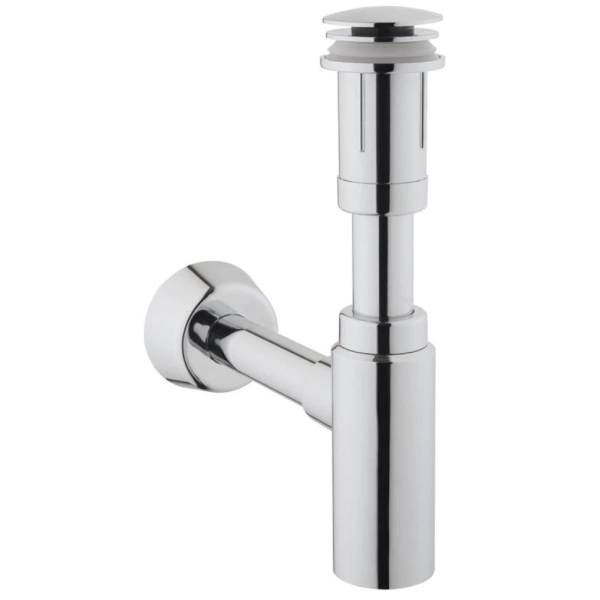 Сифон для раковины Vitra Syphon A45154 с донным клапаном Хром