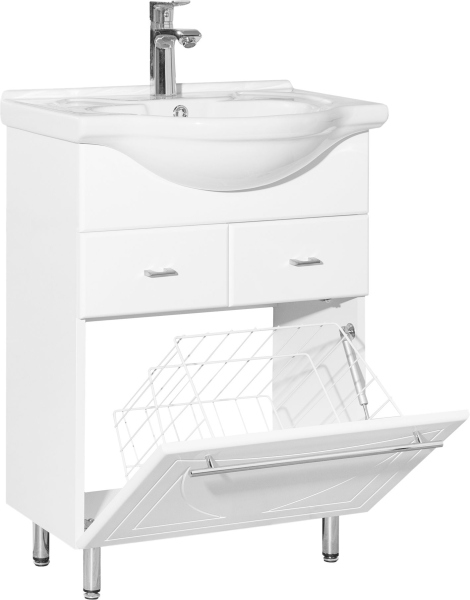 Тумба для комплекта Style Line Лана 60 с бельевой корзиной