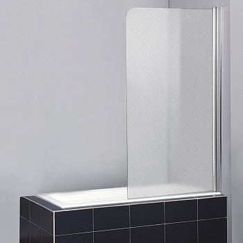 Шторка на ванну Belbagno SELA-V-1-80/140-Ch-Cr-R