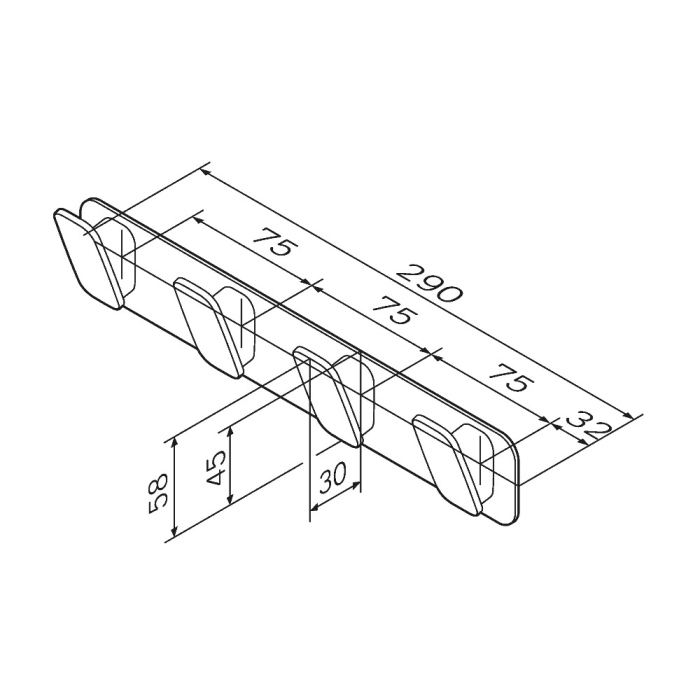 Крючок AM.PM Inspire V2.0 A50A35900