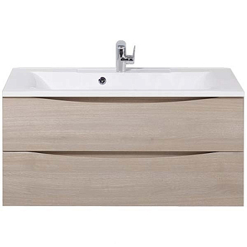 Belbagno База под раковину подвесная с двумя выкатными ящиками, MARINO-1000-2C-SO-RG-P