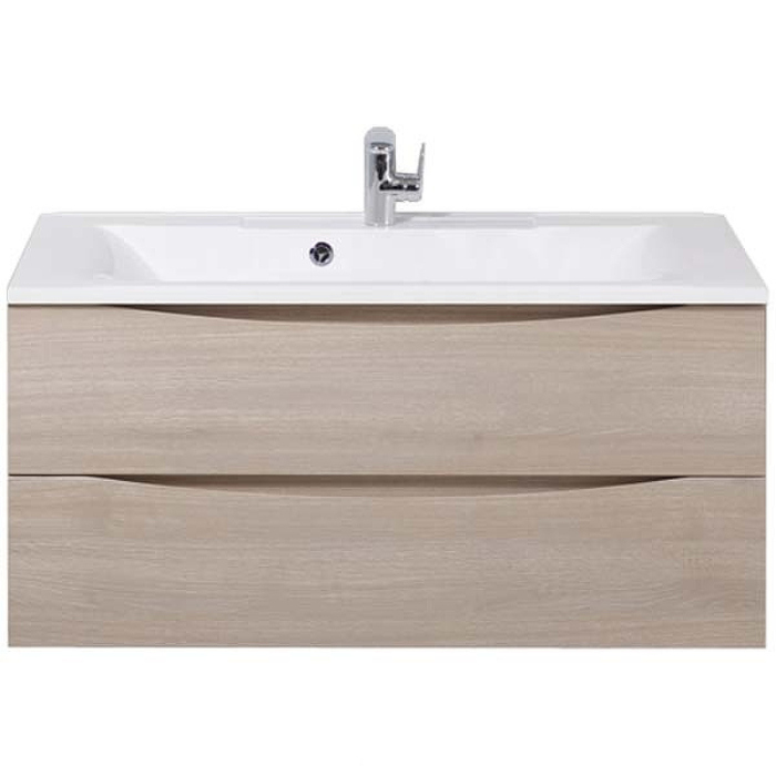 Belbagno База под раковину подвесная с двумя выкатными ящиками, MARINO-1000-2C-SO-RG-P