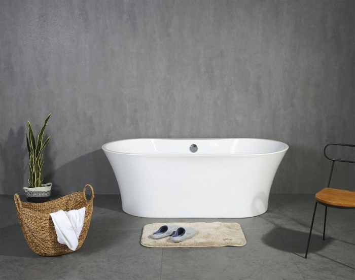 Акриловая ванна BelBagno BB201-1500-800