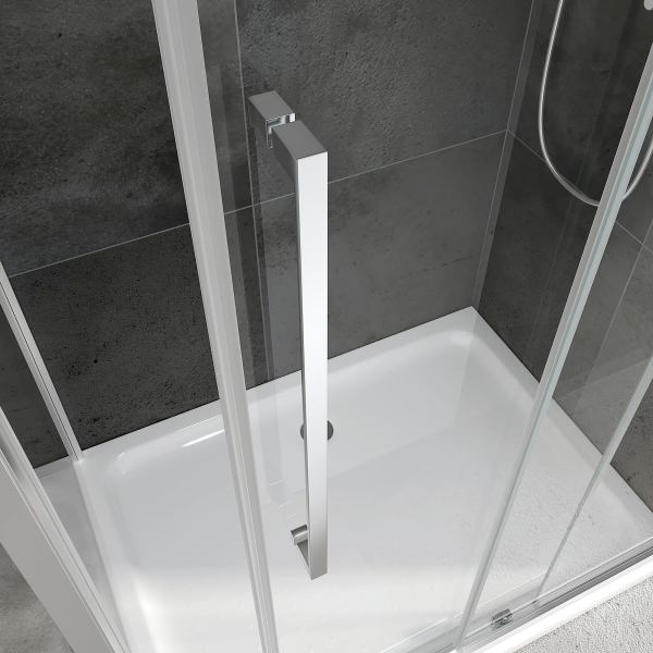 Душевой уголок ABBER Schwarzer Diamant AG30100H-S85-S85