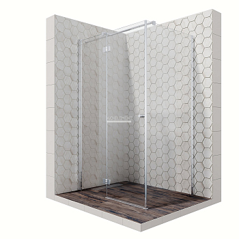 Душевое ограждение Ambassador Diamond 12011107L (1200x800x2000)