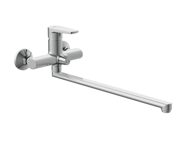 Смеситель Cersanit для ванны MODUO с длинным изливом однорычажный