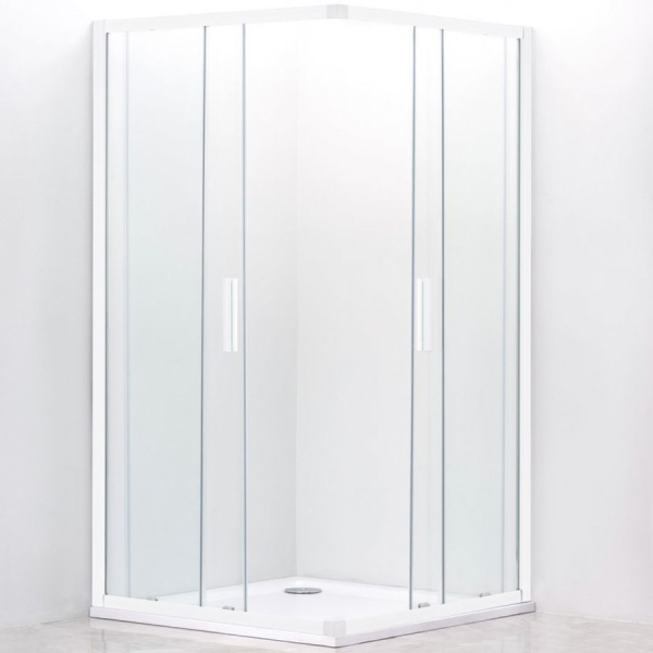 Душевой уголок Cezares Relax A-2-90-C-Bi стекло прозрачное