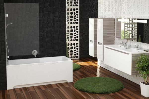 Шкаф-пенал Ravak Classic эспрессо/белый L