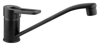 Смеситель Timo Junior-Inox 1903F Black для кухонной мойки