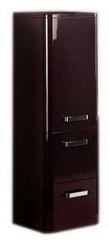 Шкаф-пенал Акватон "Валенсия" (1A123903VA34L) левосторонний, гранат