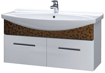 Тумба под раковину Dreja Ornament 50064 бронза