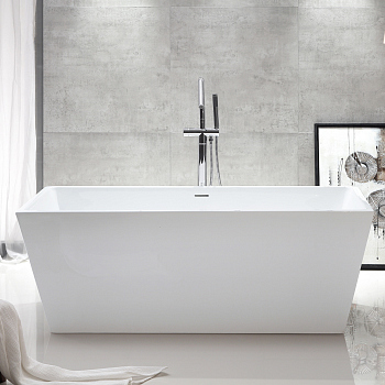 Акриловая ванна ABBER AB9224-1.6 белая