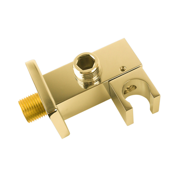 Держатель ручного душа Vincea VSC-41BG с подводом воды, золото