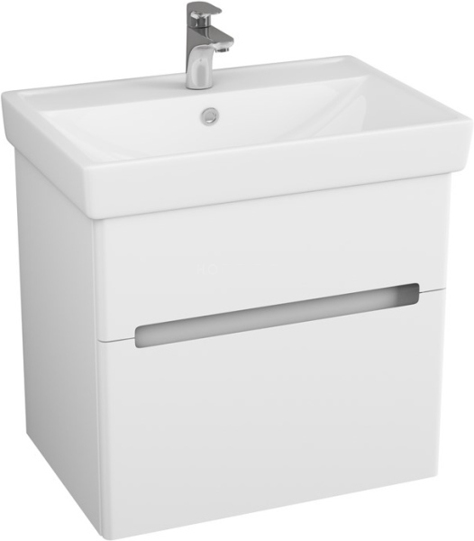 Тумба для комплекта Owl 1975 Nyborg 70 2 ящика, белая