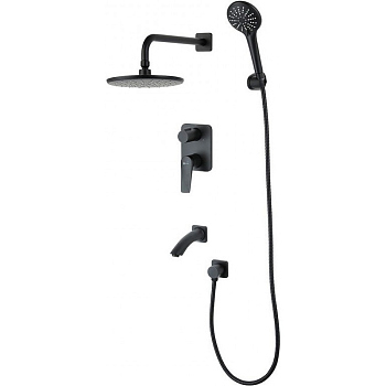 Душевая система Lemark Bronx (LM3722BL)