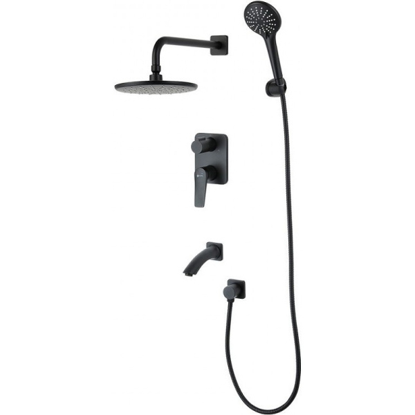 Душевая система Lemark Bronx (LM3722BL)