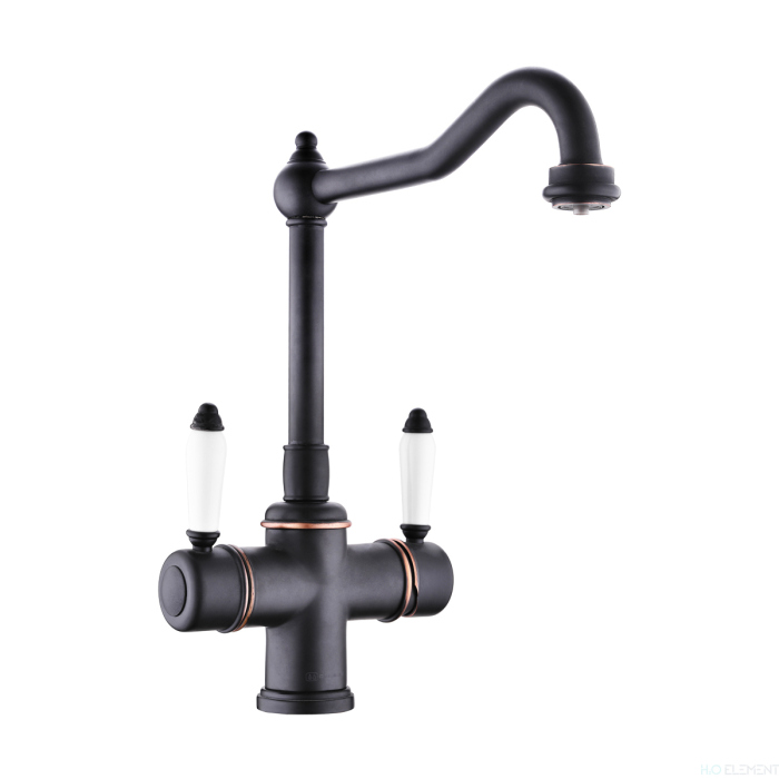 Смеситель для кухни Omoikiri Tottori-ORB 4994010, античная бронза