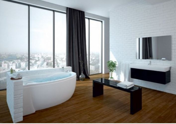 Акриловая ванна Aquatek Бетта 170 правая (только ванна)