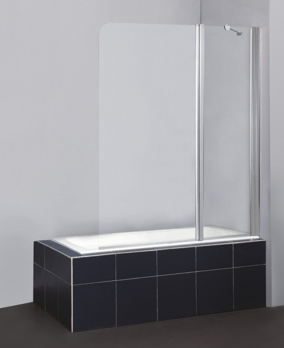 Шторка на ванну Belbagno SELA-V-11-120/140-C-Cr