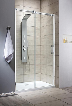 Душевая фронтальная стенка Radaway Espera 500x2000 правая (2/2), хром, прозрачное, 380212-01R
