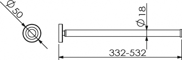 Полотенцедержатель Langberger Burano 11009A
