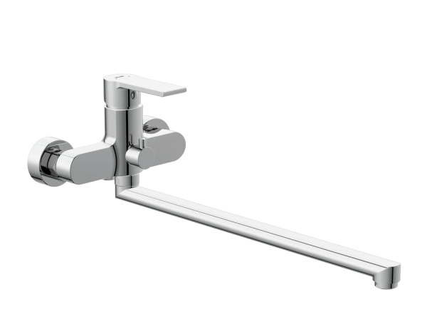 Смеситель Cersanit для ванны BRASKO с длинным изливом однорычажный