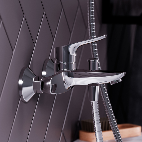 Смеситель для ванны и душа Damixa Jupiter, 771000001