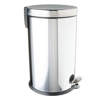 Ведро Fixsen с крышкой 12 л хром HoReCa (FX-34024D)