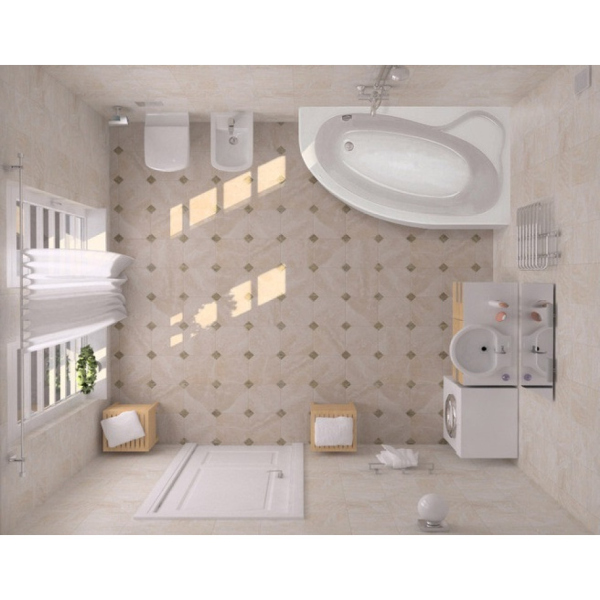 Акриловая ванна Santek Эдера R