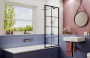 Шторка для ванны Ambassador Bath Screens 16041208 (700x1400)