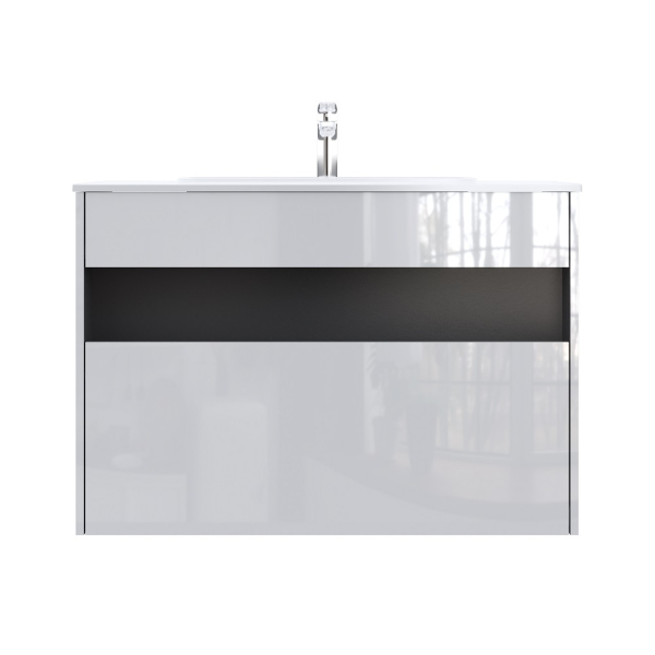 Тумба без раковины AM.PM Func 100 M8FFUX1001WG подвесная Белая глянцевая