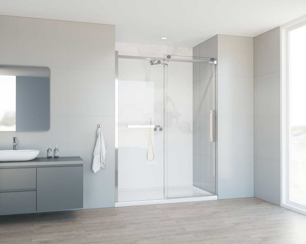 Душевая дверь Vincea Como Soft VDS-1CS150CL, 1500, хром, стекло прозрачное