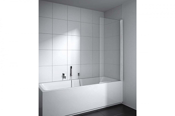 CADA XS CK DFR 09014 VPK Шторка на ванну (маятниковая створка), крепление справа, H=1400, L=880-905,