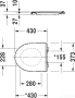 Унитаз подвесной Duravit t Durastyle Basic Rimless (с крышкой SoftClose) 45620900A1