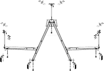 Каркас для ванны Cezares Plitvice 140