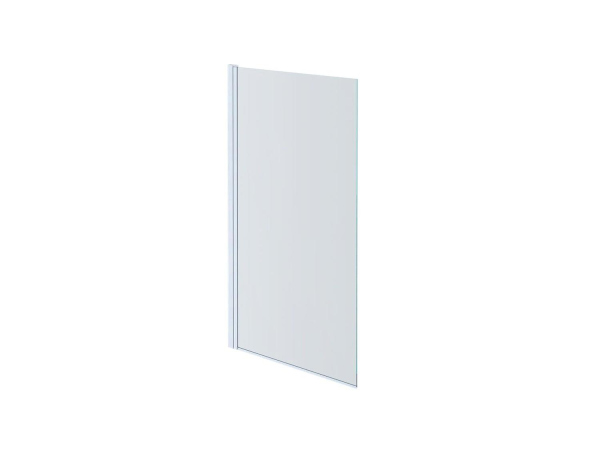 Душевая перегородка Aquatek AQ WIW 12020BL с держателем 120x200 профиль черный, стекло прозрачное