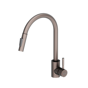 Смеситель для кухни с вытяжным изливом Dorff Logic, D3007511