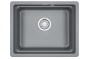 Кухонная мойка GRANULA Kitchen Space (5501U, АЛЮМИНИУМ)