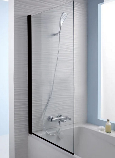 E6D042-BL STRUKTURA экран для ванны, черный