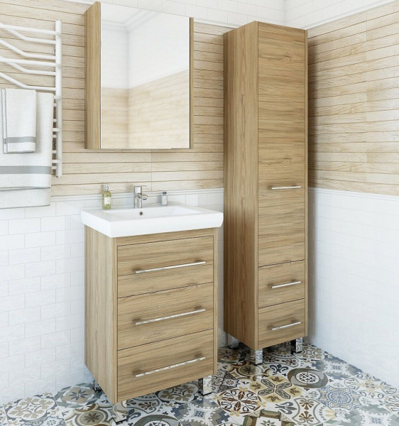 Тумба для комплекта Sanflor Ларго 60 вяз швейцарский