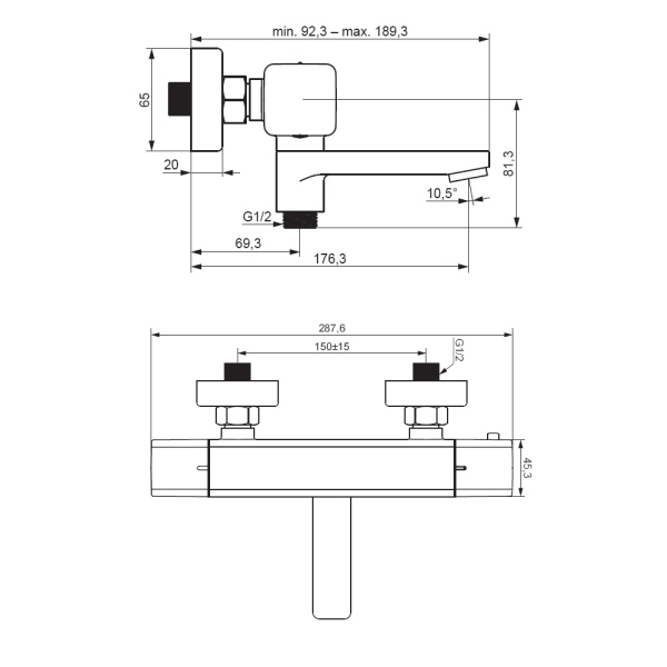 Смесители для ванны и душа Damixa Gala, 533000300
