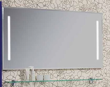 Зеркало Акватон Отель 1A1074K0OT010 с полками, цвет Белый