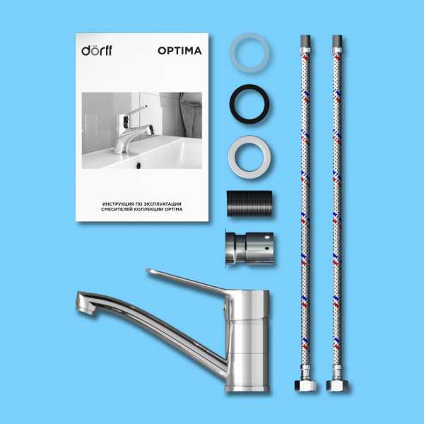 Смеситель для раковины Dorff Optima, D2021001