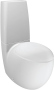 Чаша унитаза-компакта Laufen Alessi One 8.2297.6 без бачка и сиденья