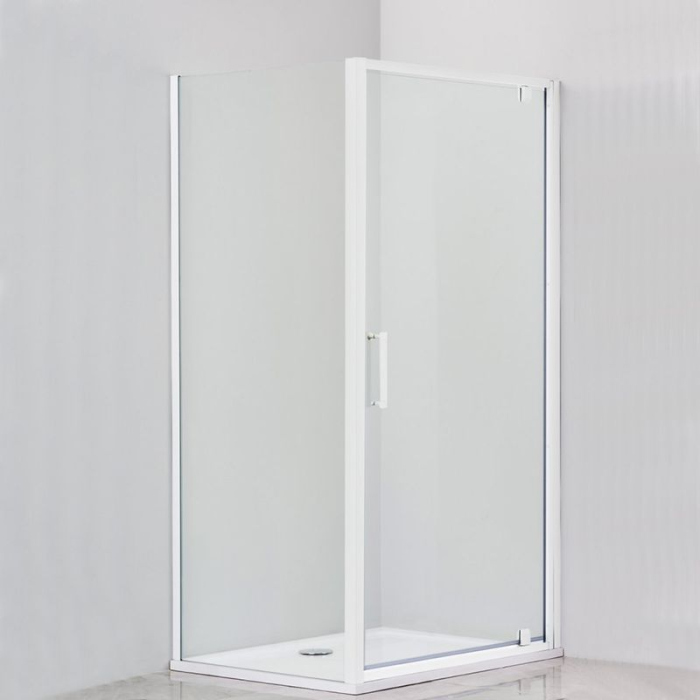 Душевой уголок Cezares Relax AHA-1-80/90-C-Bi стекло прозрачное