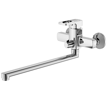 Смеситель для ванны с длинным изливом IDDIS Bild (BILSB00i10WA)