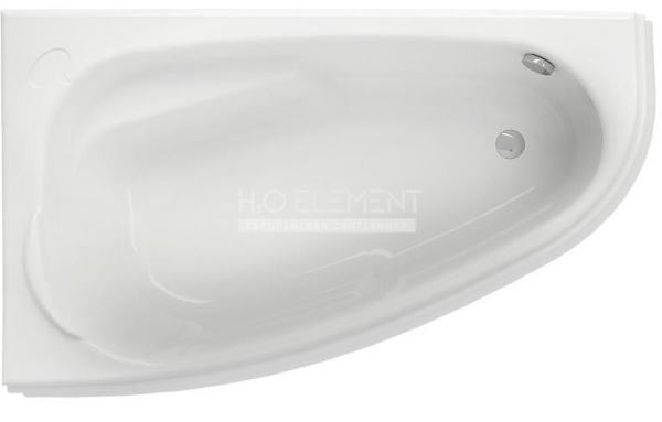 Акриловая ванна Cersanit JOANNA 160х95 WA-JOANNA*160-L левая