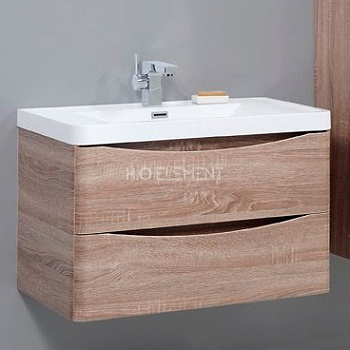 Тумба для комплекта BelBagno Ancona-N 80 rovere bianco подвесная