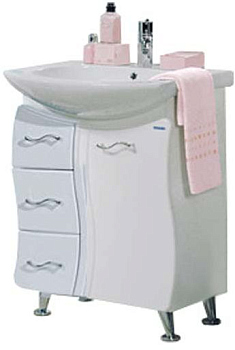 Тумба под раковину Акватон Дионис 1A005901DS010 цвет Белый