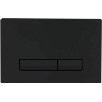 Кнопка смыва BelBagno GENOVA, цвет-черный матовый Tocco Morbido, BB021-GV-NERO.M
